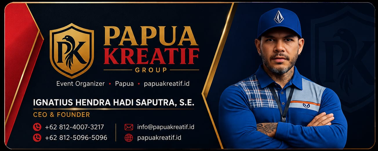 Dokumentasi Bisnis Card Papua Kreatif — foto 6
