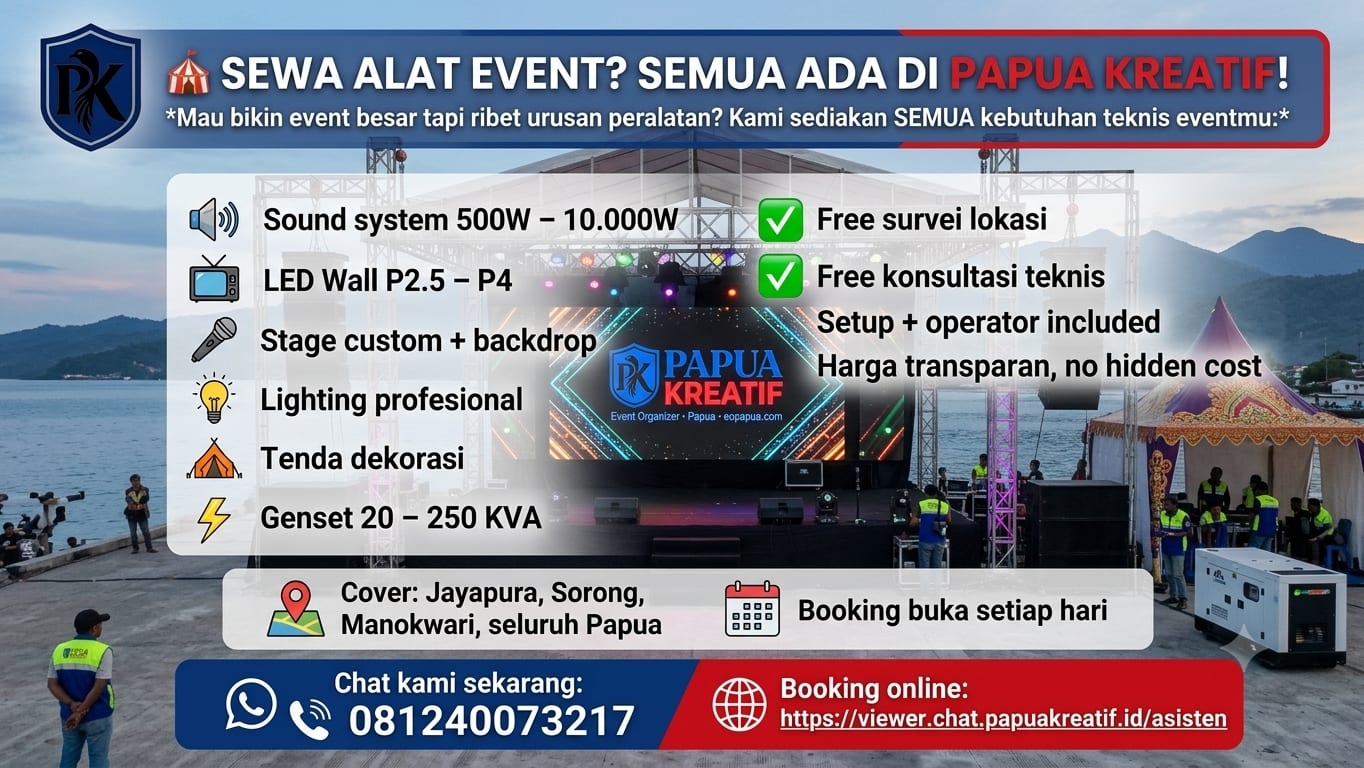 Dokumentasi Konten Kreator Papua Kreatif — foto 4