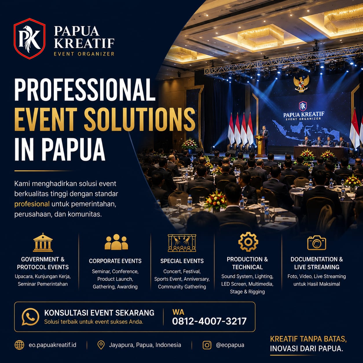 Dokumentasi Konten Kreator Papua Kreatif — foto 6