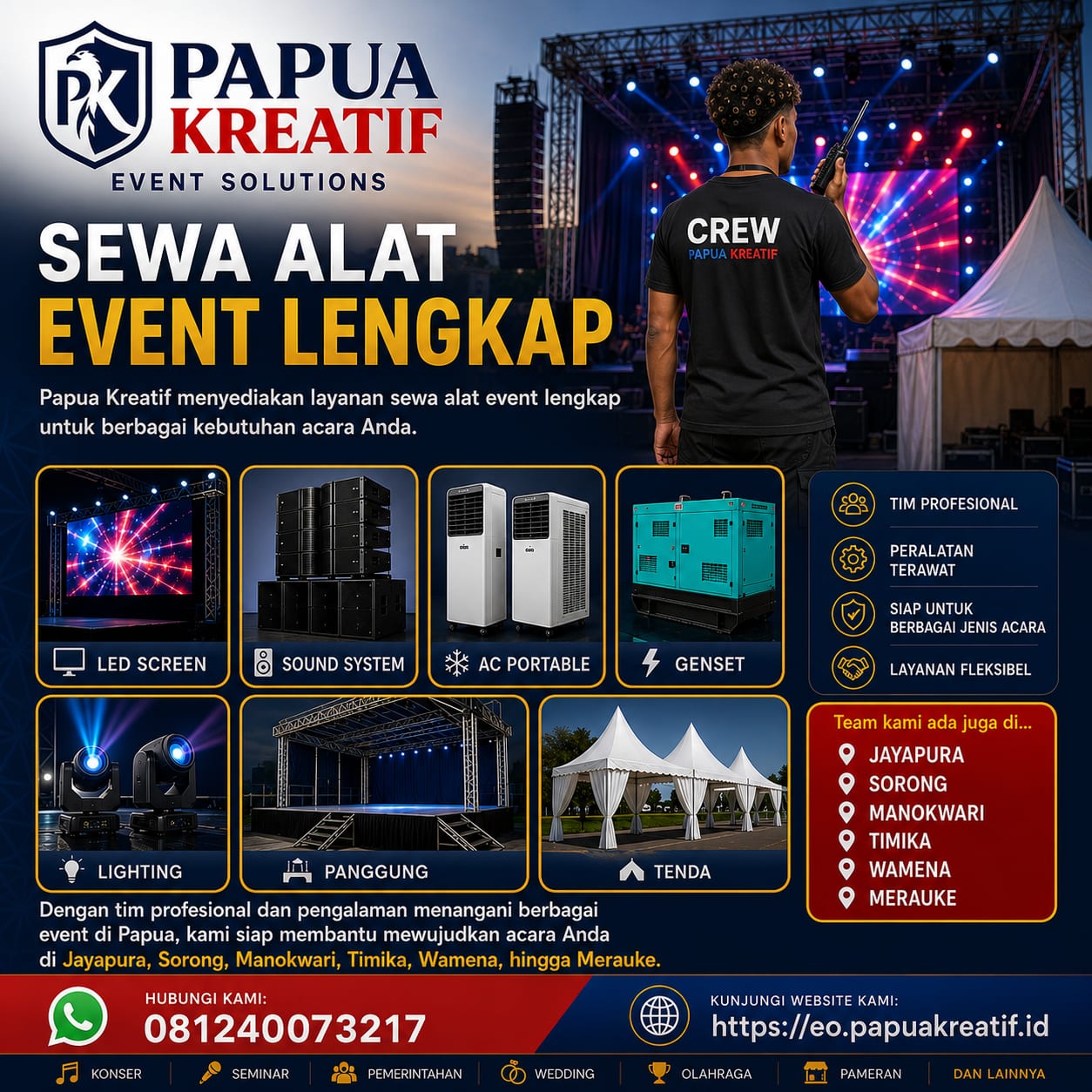 Dokumentasi Konten Kreator Papua Kreatif — foto 16