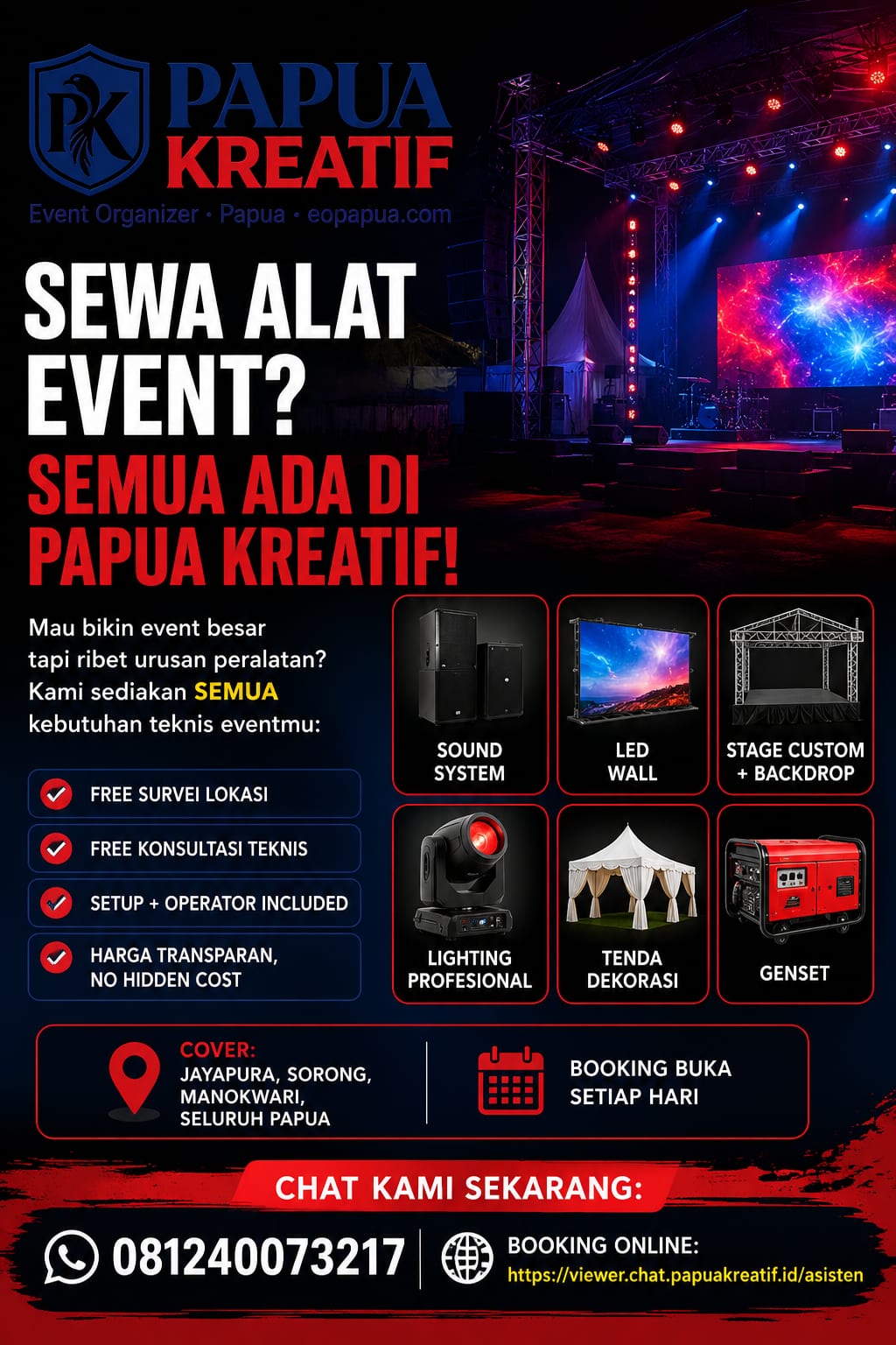Dokumentasi Konten Kreator Papua Kreatif — foto 24