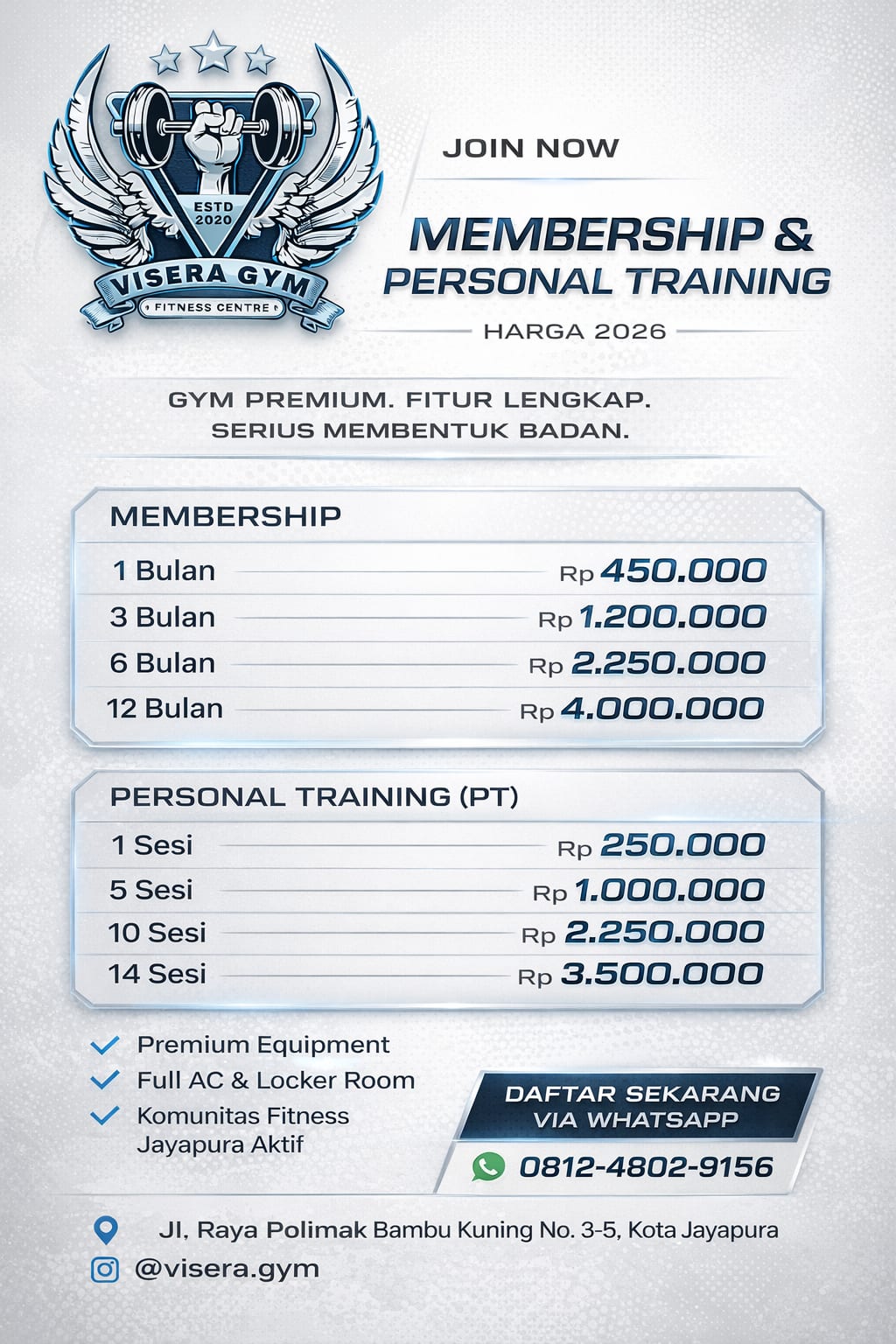Dokumentasi Visera Gym Papua Kreatif — foto 3