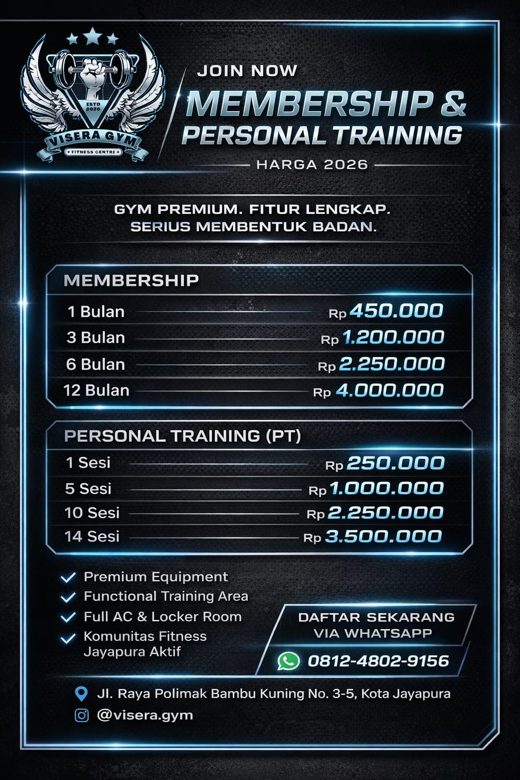Dokumentasi Visera Gym Papua Kreatif — foto 6