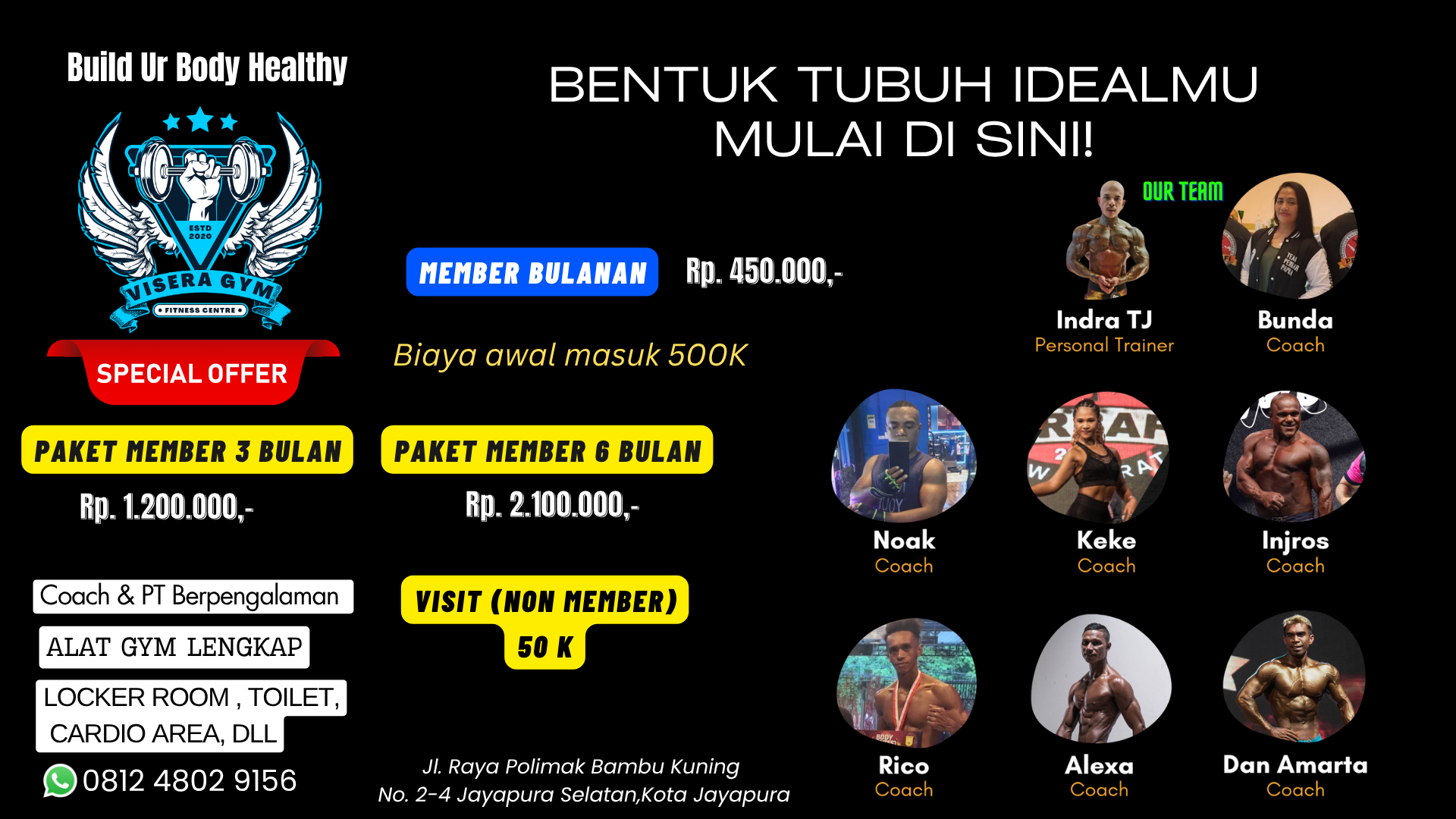 Dokumentasi Visera Gym Papua Kreatif — foto 7